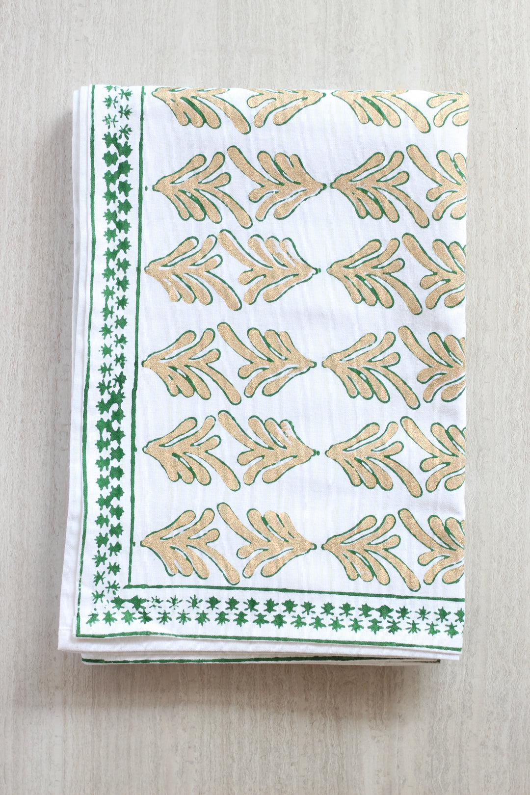 Table Runner - Palmetto, Evergreen & Gold