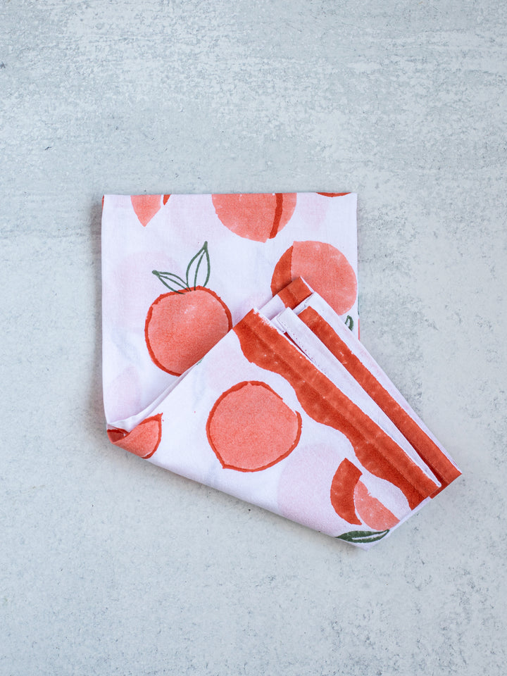 Tea Towel - Peach