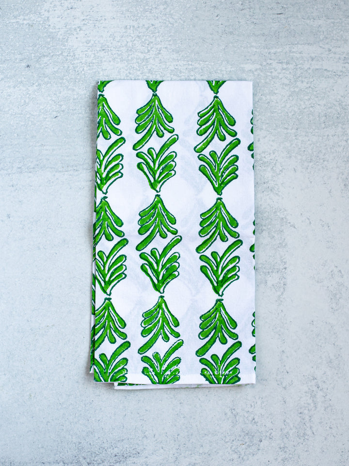 Tea Towel - Palmetto, Evergreen & Vine