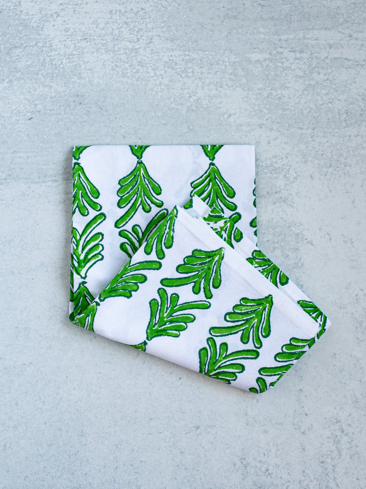 Tea Towel - Palmetto, Evergreen & Vine