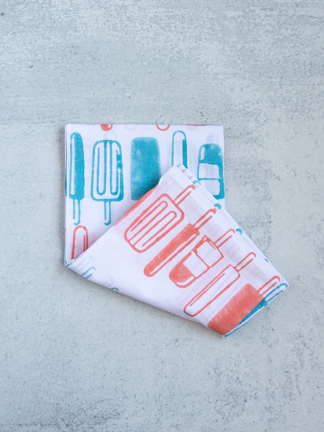 Tea Towel - Popsicles, Saltwater & Melon