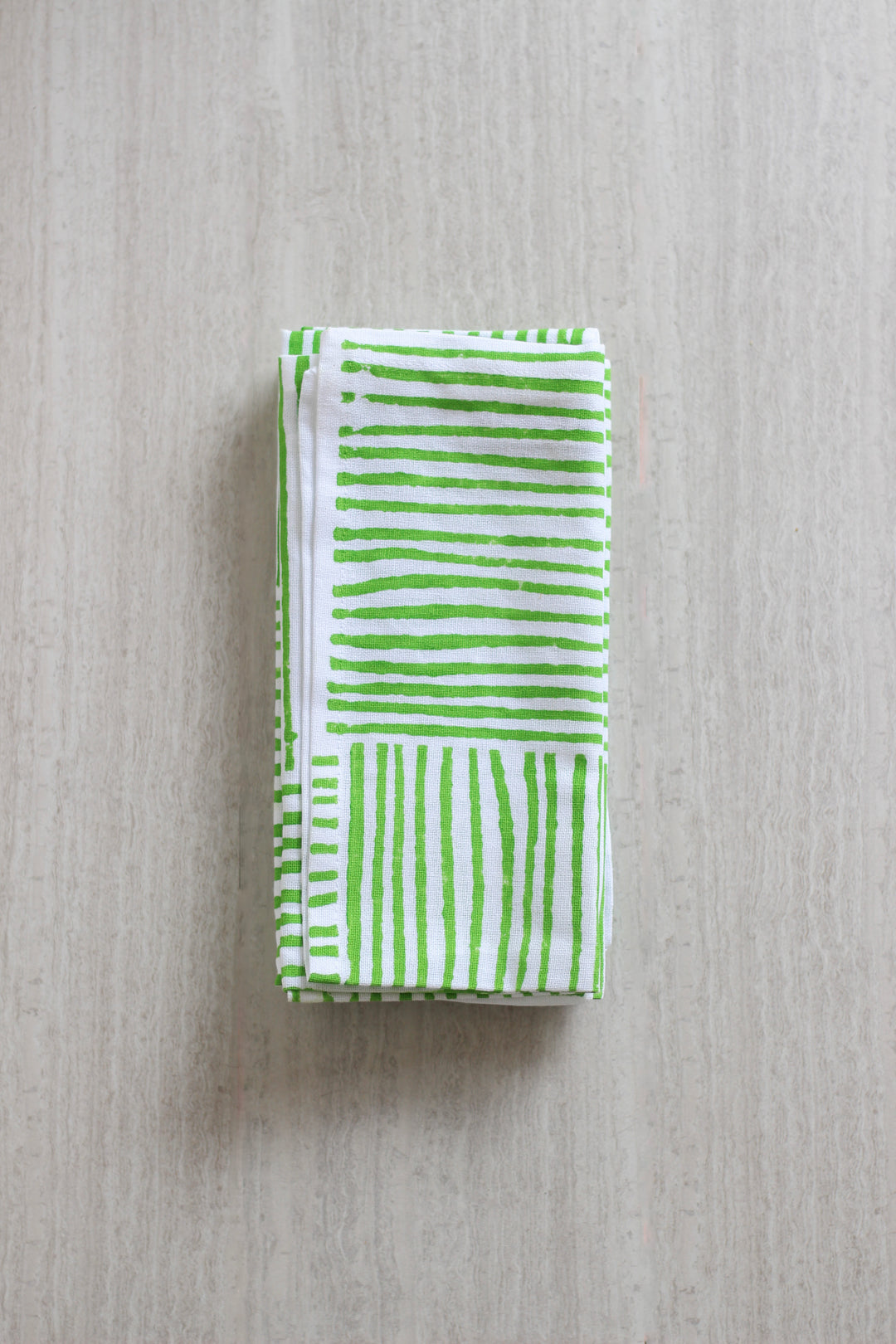 Dinner Napkins (set of 4) - Striped (Large), Vine