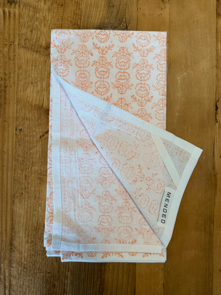 Tea Towel - Protea, Melon