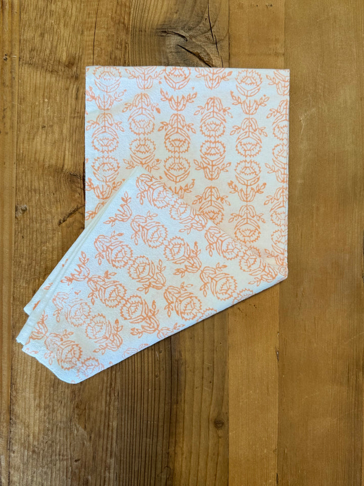 Tea Towel - Protea, Melon