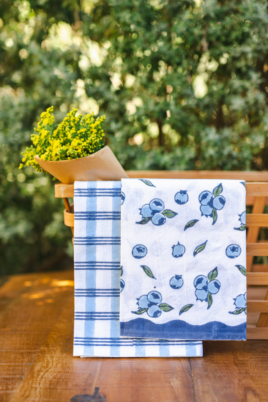 Tea Towel - Blueberry