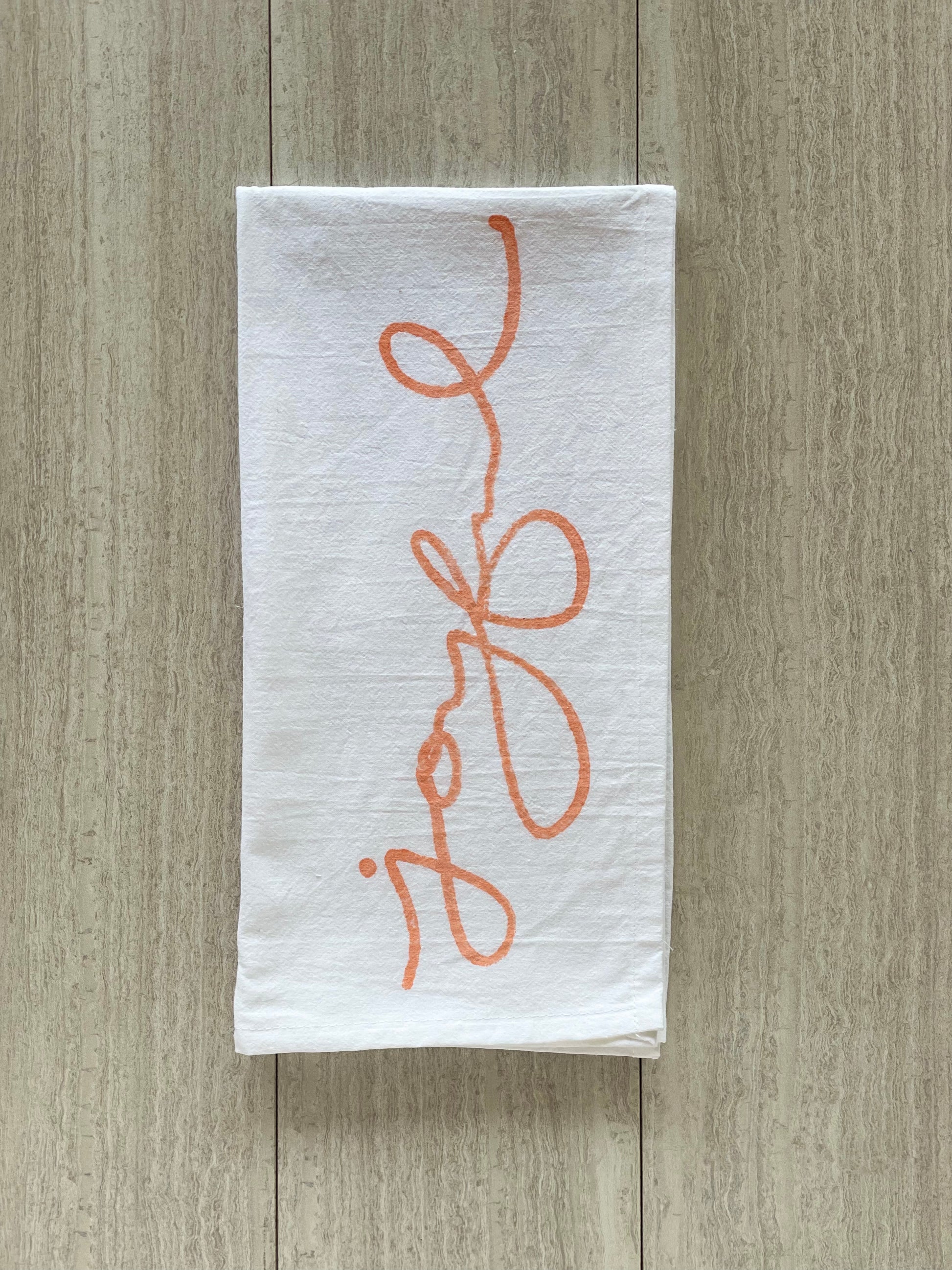 Monogrammed Kitchen Towels