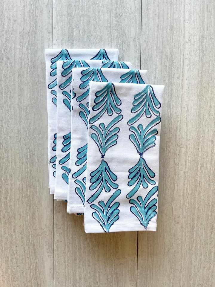 Dinner Napkins (set of 4) - Palmetto, Saltwater & Navy