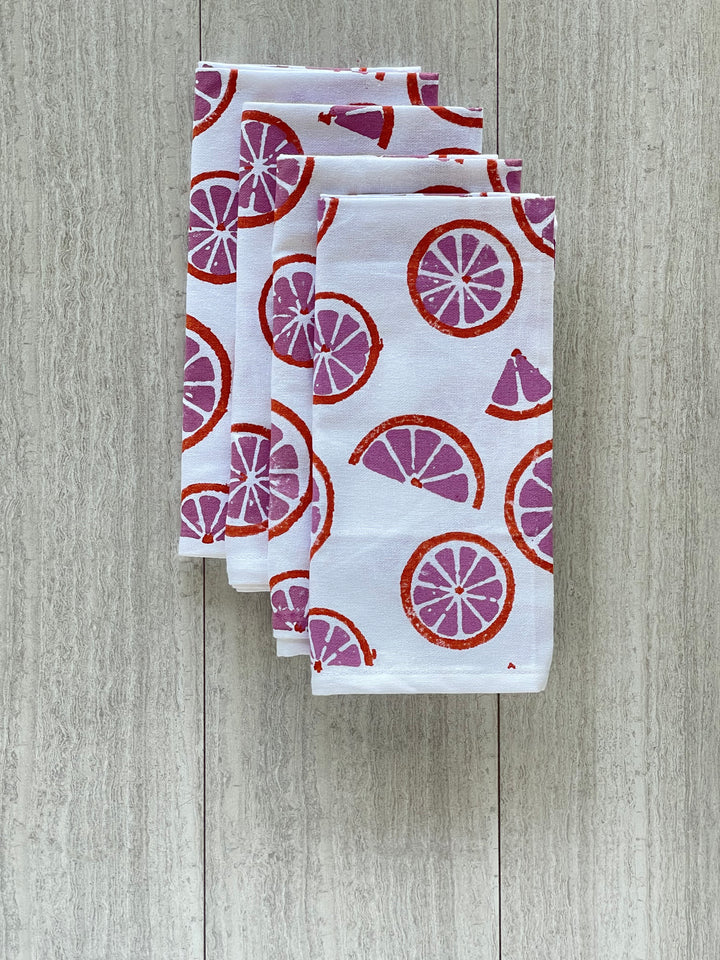 Dinner Napkins (set of 4) - Sangria