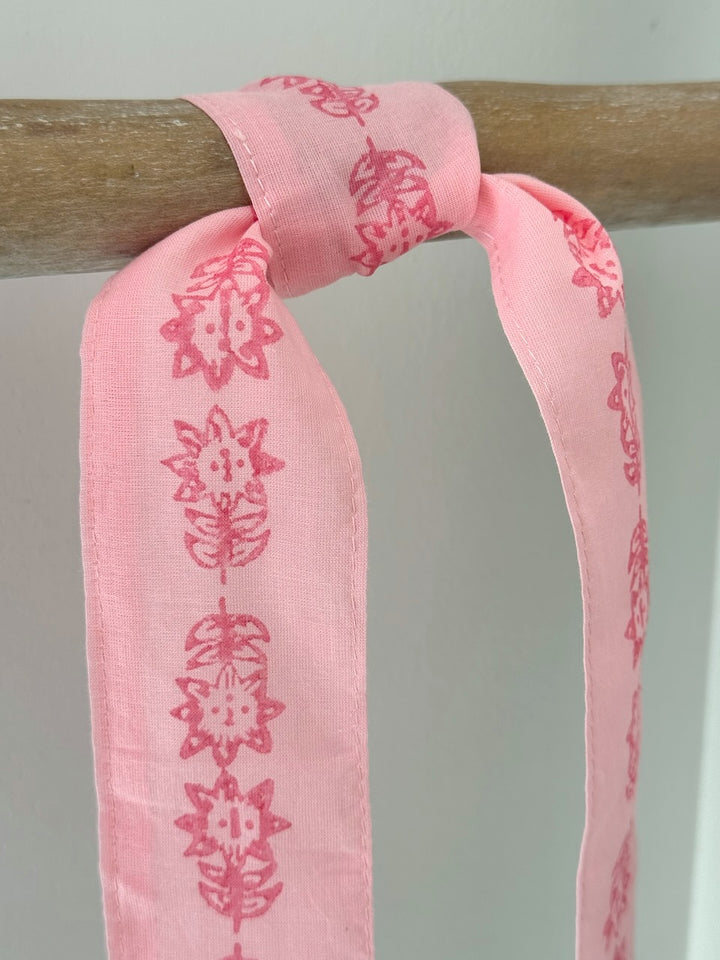 Voile Ribbon - Pale Pink - Vara Border, Pink