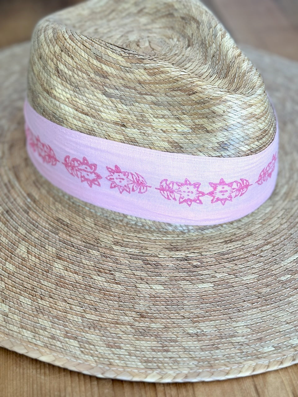 Voile Ribbon - Pale Pink - Vara Border, Pink