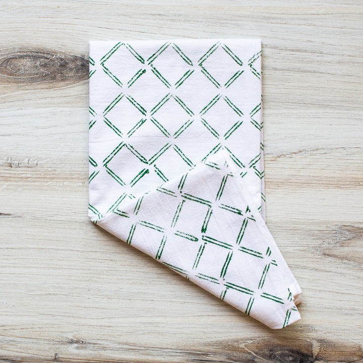 Tea Towel - Dash, Sage