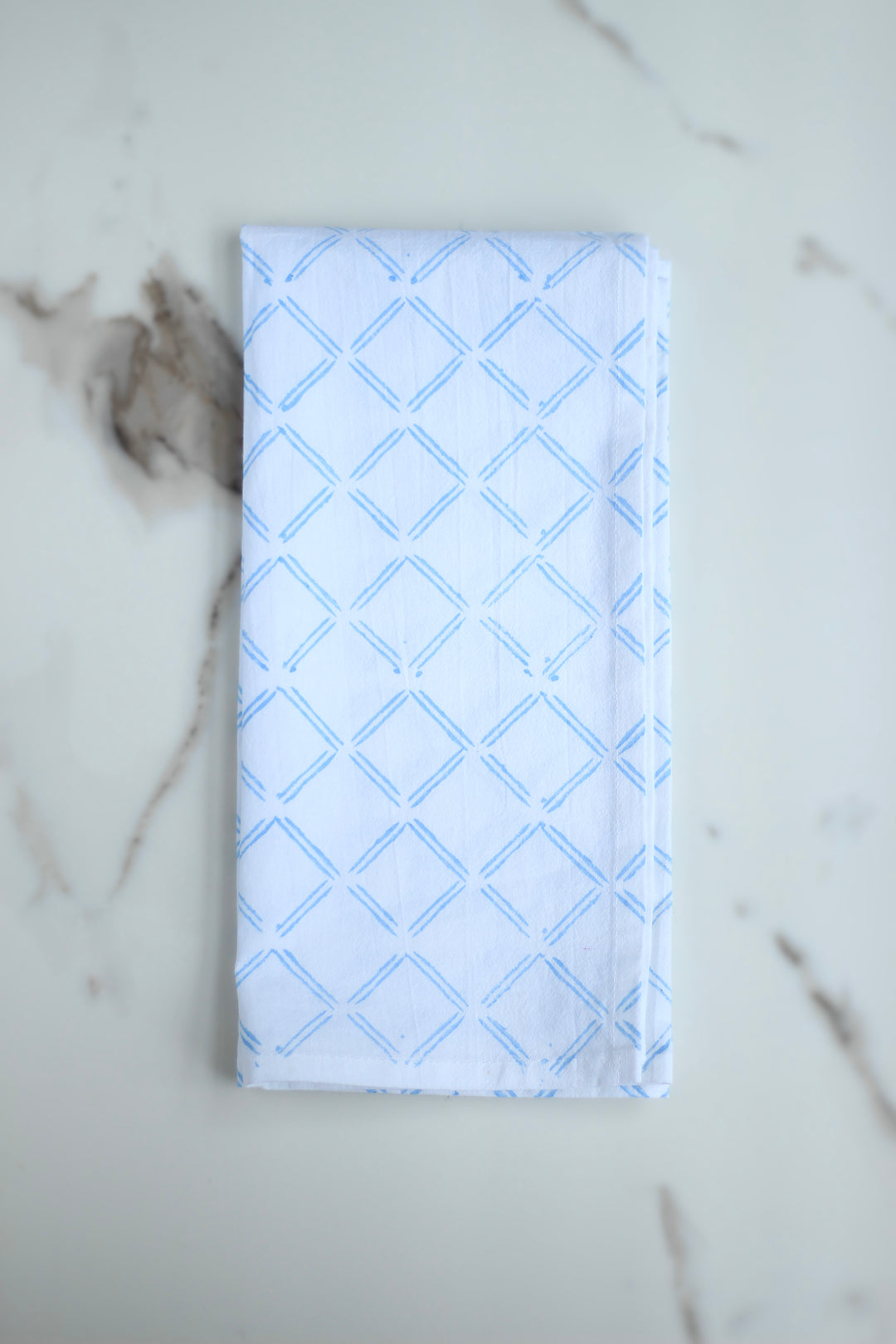 Tea Towel - Dash, Uniform Blue