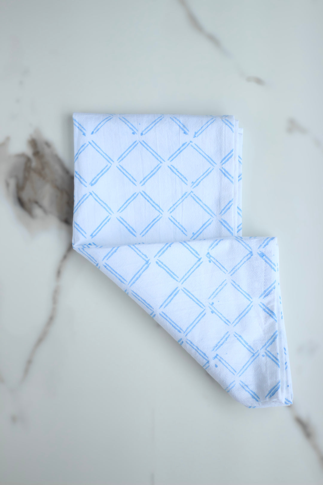 Tea Towel - Dash, Uniform Blue