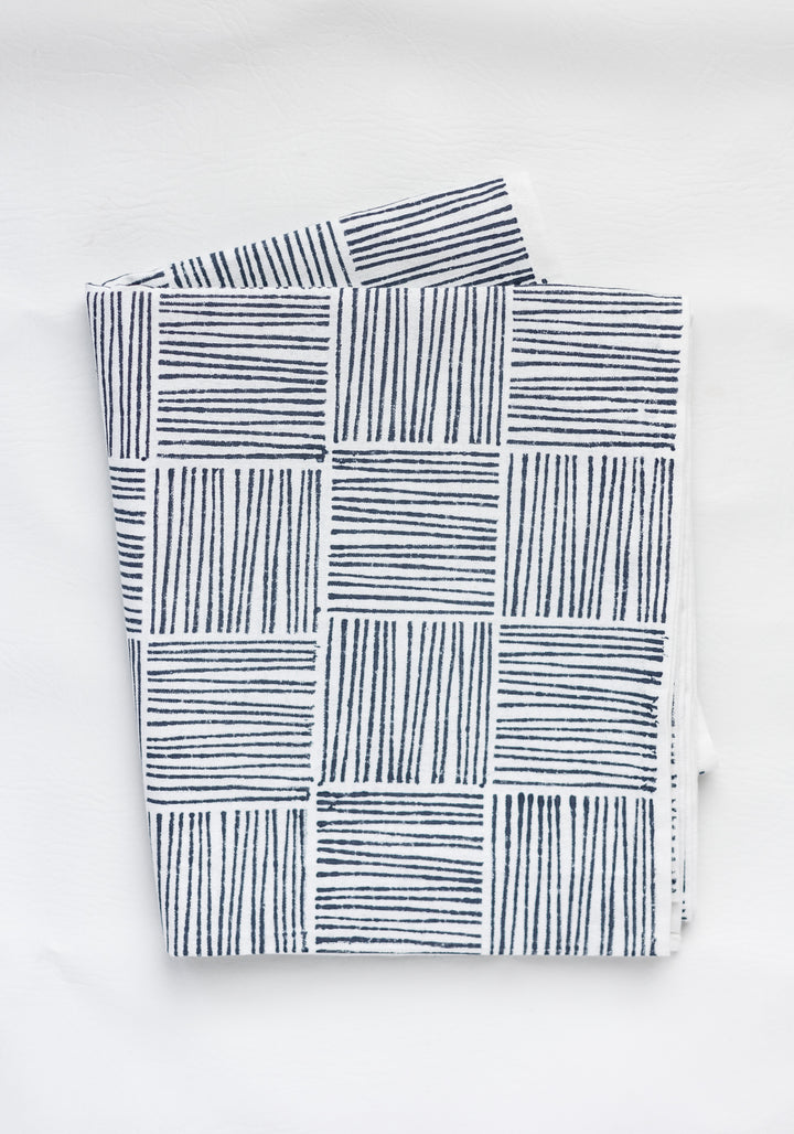 Table Runner - Striped, Navy